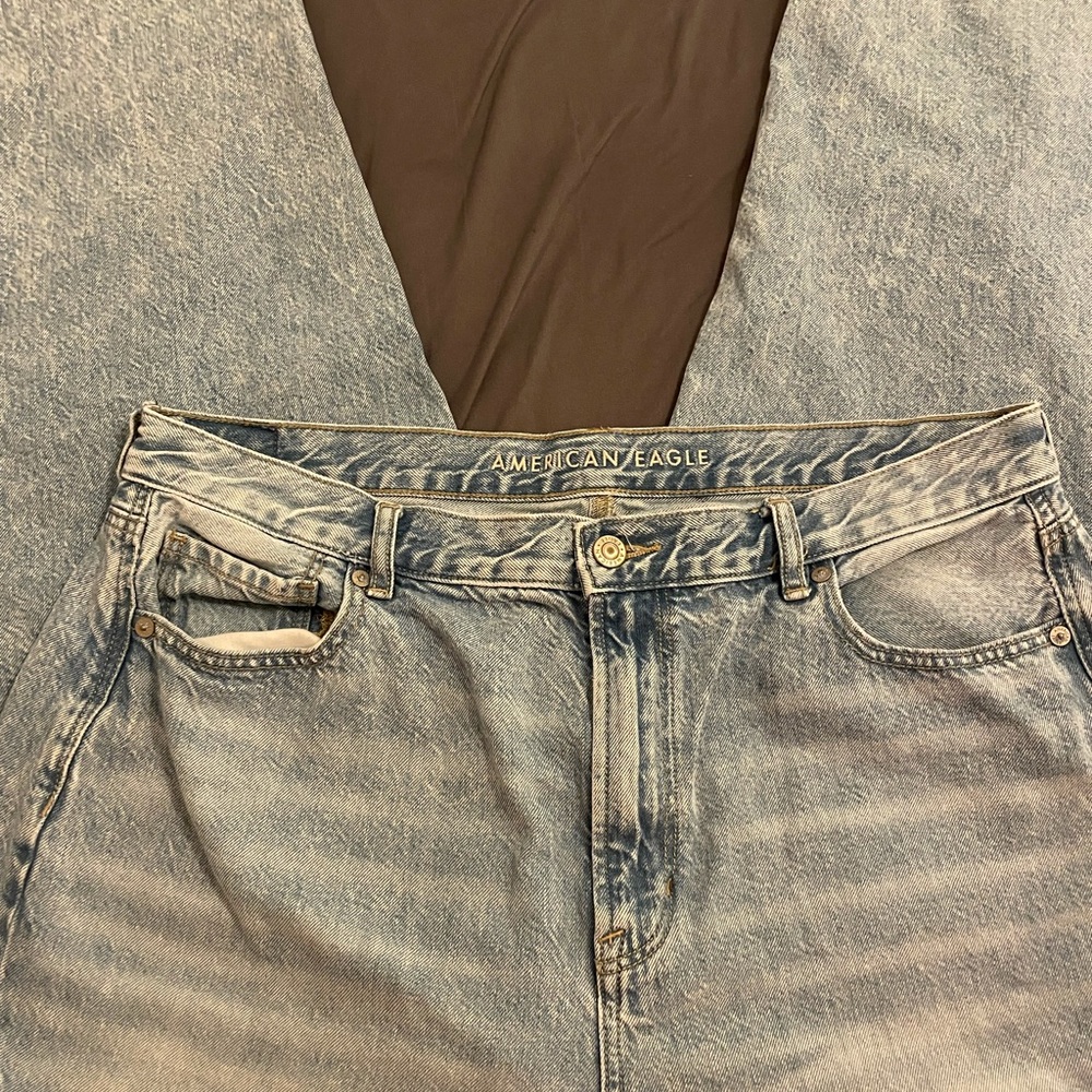 Blue jeans.